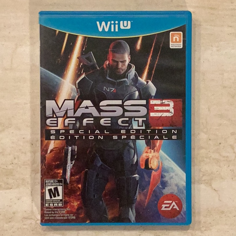 Mass Effect 3 Special Edition Nintendo Wii U Game Complete Cib